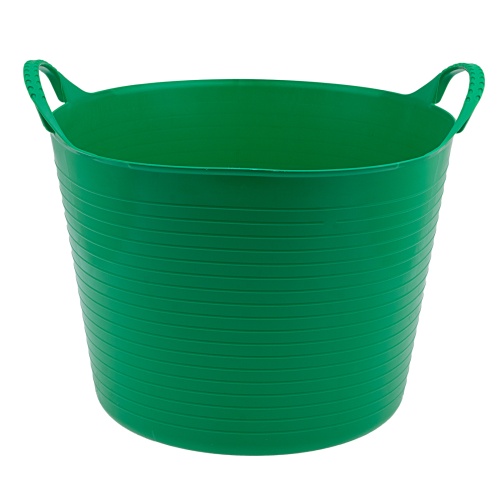 Ведро гибкое сверхпрочное, 40 л, зеленое, Сибртех фото 2