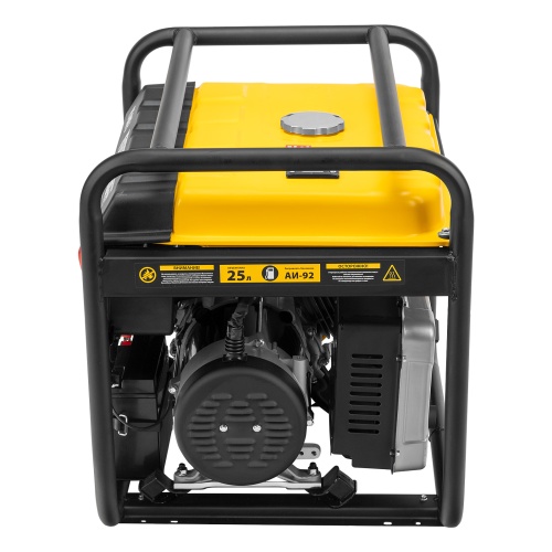 Генератор бензиновый PS 80 E-3, 6.6 кВт, 400 В, 25 л, электростартер Denzel фото 9