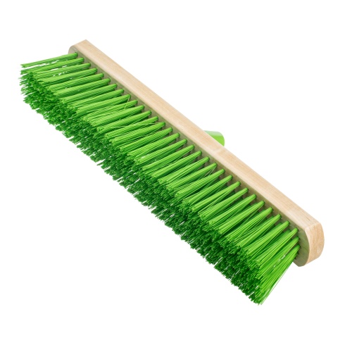 Щетка деревянная для пола, 400 мм, пятирядная, тулейка с резьбой под углом, без черенка Сибртех фото 3