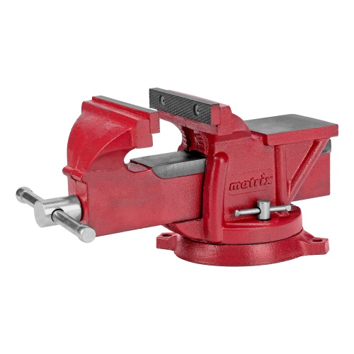 Тиски слесарные, 125 мм, поворотные, с наковальней Matrix фото 22