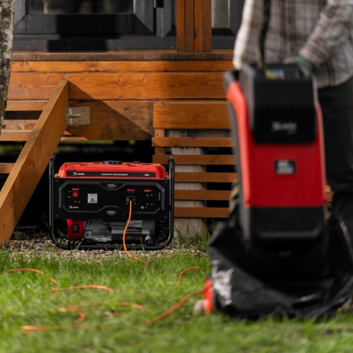 Генератор бензиновый RS-3000, 2,2 кВт, 230В, ручной стартер MTX фото 26