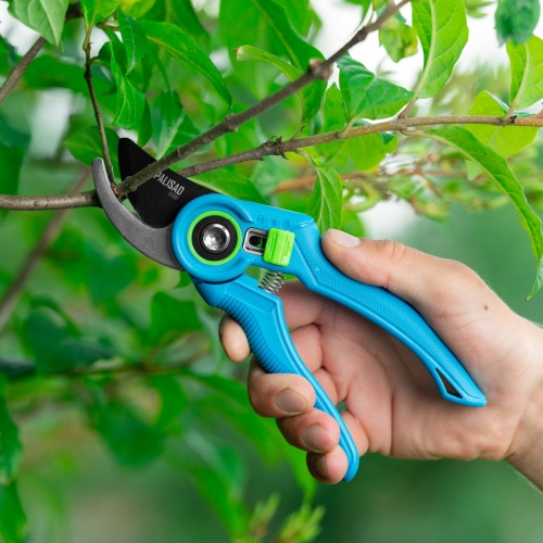 Секатор прямого реза, 210 мм, регулировка захвата, пластиковые рукоятки, LUXE Palisad фото 11