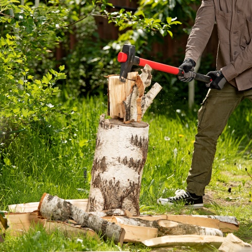 Колун, 2700 г, фибергласовое обрезиненное топорище 900 мм Matrix фото 7 Колун, 2700 г, фибергласовое обрезиненное топорище 900 мм Matrix фото 7