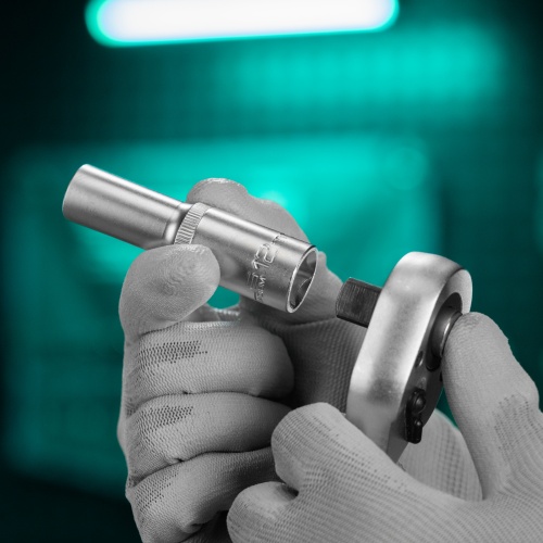 Головка торцевая удлиненная, 12 мм, шестигранная, CrV, под квадрат 1/2 Stels фото 6