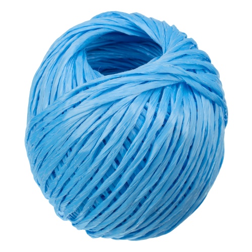 Шпагат полипропиленовый, синий 60 м, 1200 текс Сибртех фото 2 Шпагат полипропиленовый, синий 60 м, 1200 текс Сибртех фото 2