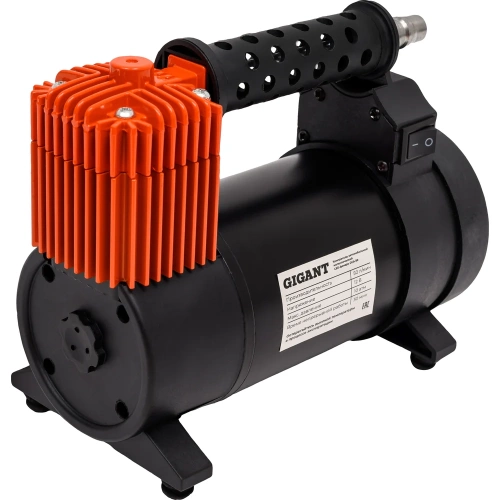 Автомобильный компрессор Gigant металл, 12V, LED фонарь GCA-50 фото 10