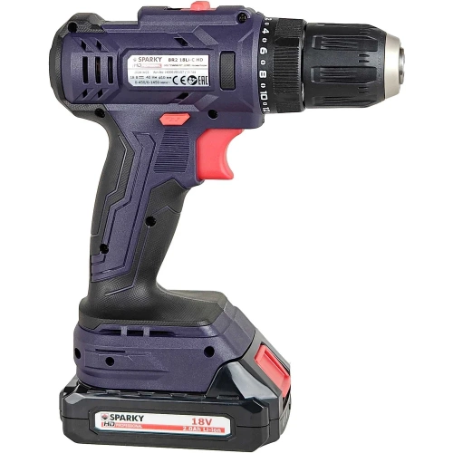 Аккумуляторная дрель-шуруповерт SPARKY BR2 18Li-C HD 14000195157 фото 3 Аккумуляторная дрель-шуруповерт SPARKY BR2 18Li-C HD 14000195157 фото 3