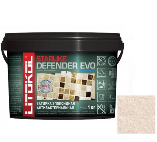 Затирка эпоксидная для швов Litokol Starlike Defender Evo S.205 Travertino 1 кг