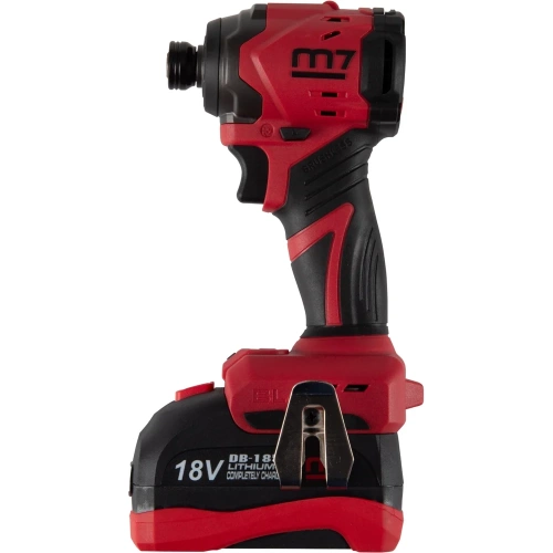 Аккумуляторный шуруповерт ударный MIGHTY SEVEN 18 В, 4 предмета, кейс DS-202A фото 3 Аккумуляторный шуруповерт ударный MIGHTY SEVEN 18 В, 4 предмета, кейс DS-202A фото 3