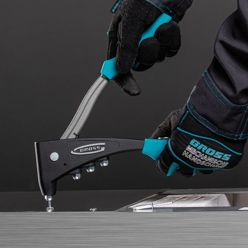 Литой усиленный заклёпочник GROSS 40403 фото 7