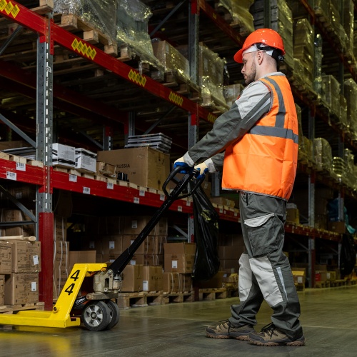 Жилет сигнальный, оранжевый, размер XL Сибртех фото 16