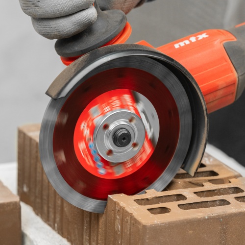 Диск алмазный, отрезной Турбо-сегментный, 125 х 22.2 мм, сухая резка Matrix Professional фото 8