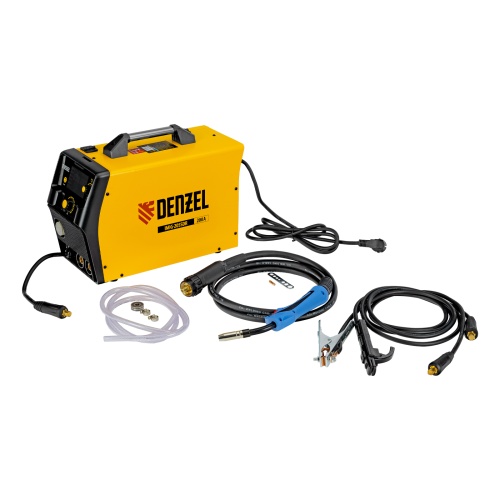 Аппарат инвертор. полуавтомат. cварки IMIG-205SDR, 200 А, ПВ 60%, катушка 5 кг Denzel фото 21