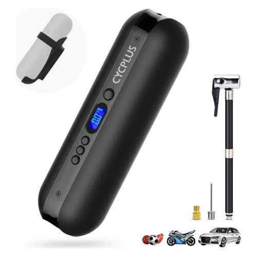 Портативный электрический насос Cycplus A2. 5В, 6.4Втч, 150PSI черный CYC_A2 фото 3