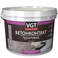 Грунтовка акриловая VGT Бетонконтакт ВД-АК-0301 под штукатурку 3 кг