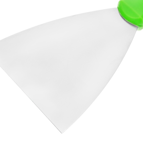 Шпательная лопатка из нержавеющей стали, 100 мм, пластмассовая ручка Сибртех фото 4