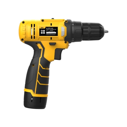 Дрель-шуруповерт аккумуляторная DELI DL-DZ12-4A2 1 акб, 12В х 2Ач, ЗУ, 30 Нм, коробка 164628 фото 8 Дрель-шуруповерт аккумуляторная DELI DL-DZ12-4A2 1 акб, 12В х 2Ач, ЗУ, 30 Нм, коробка 164628 фото 8