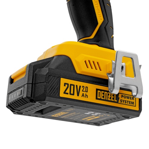 Дрель-шуруповерт аккумуляторная CDQ-20, Li-Ion, 20 В// Denzel фото 14