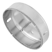 Сверло по керамической плитке и стеклу, 110 х 55 мм, шестигранный хвостовик, с центрующим сверлом Сибртех