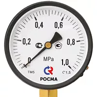 Манометр РОСМА ТМ-310Р.00 (0-2.5МПа) G1/4 общетехнический, 63мм D270-08430
