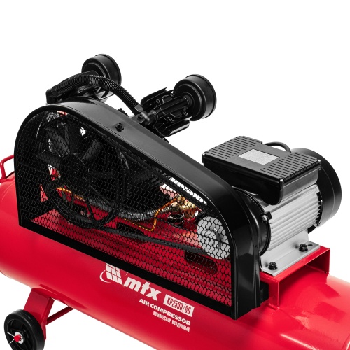 Компрессор воздушный ременный привод КР2500/80, 2,5 кВт, 80 литров, 420 л/мин МТХ фото 11