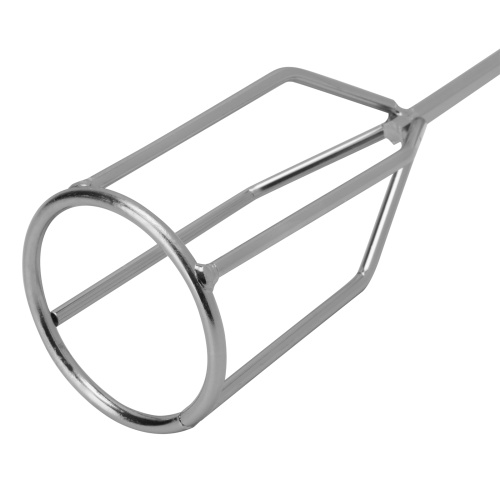 Миксер для гипсовых смесей, 80 х 530 мм, оцинкованный, шестигранный хвостовик 8 мм Denzel фото 2