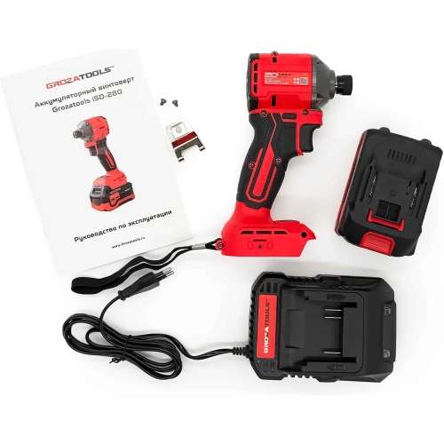 Аккумуляторный винтоверт Grozatools iSD-280 G1903 фото 8 Аккумуляторный винтоверт Grozatools iSD-280 G1903 фото 8