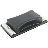 Держатель для наждачной бумаги MOS 39716М пластиковый с металлическим прижимом 210х105 мм