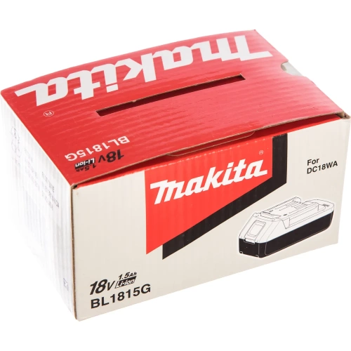 Аккумулятор 18 В; 1,5 А*ч; Li-Ion BL1815G Makita 198186-3 фото 4 Аккумулятор 18 В; 1,5 А*ч; Li-Ion BL1815G Makita 198186-3 фото 4