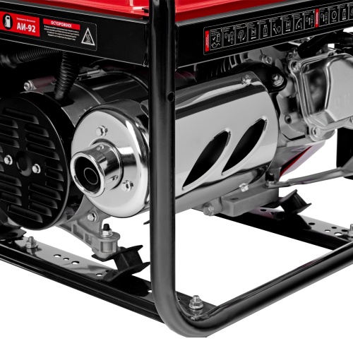 Генератор бензиновый RS-4000, 3,3 кВт, 230В, ручной стартер MTX фото 14