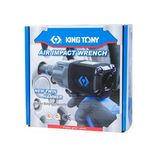 Пневматический ударный гайковерт KING TONY 1/2" 33481-095 фото 6