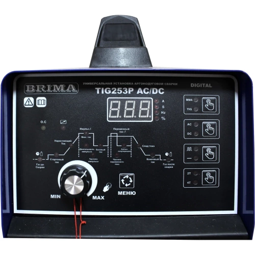 Инверторная установка Brima tig-253p ac/dc digital 220в НП000001410 фото 3