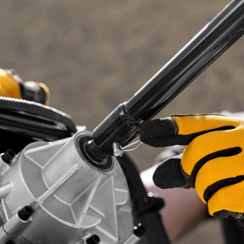 Шнек для грунта ER-80, диаметр 80 мм, длина 800 мм,соединение 20 мм, съемный нож Denzel фото 5