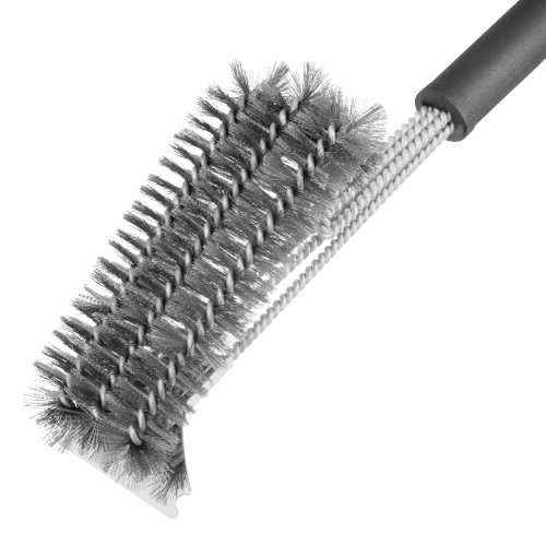 Щетка для чистки гриля 46,5 см, 2 в 1 (щетка, скребок) Camping Palisad фото 6