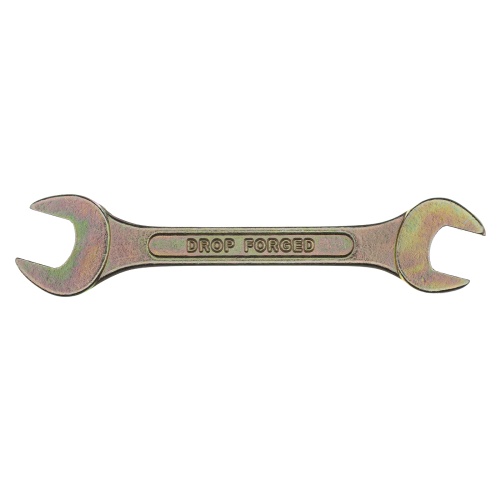 Ключ рожковый, 12 х 13 мм, желтый цинк Сибртех фото 2