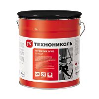 Герметик для межпанельных швов бутилкаучуковый ТехноНИКОЛЬ №45 16 кг белый