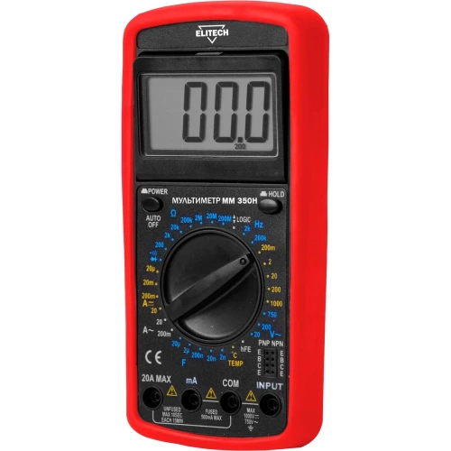 Мультиметр Elitech ММ 350Н 204883 Мультиметр Elitech ММ 350Н 204883