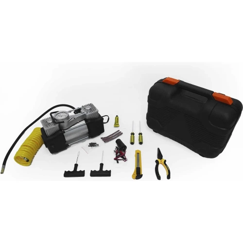 Автомобильный компрессор Dreamcar DK-60LV2 Original 2-х поршневой, с набором для ремонта шин DC-000-0845093 фото 11 Автомобильный компрессор Dreamcar DK-60LV2 Original 2-х поршневой, с набором для ремонта шин DC-000-0845093 фото 11