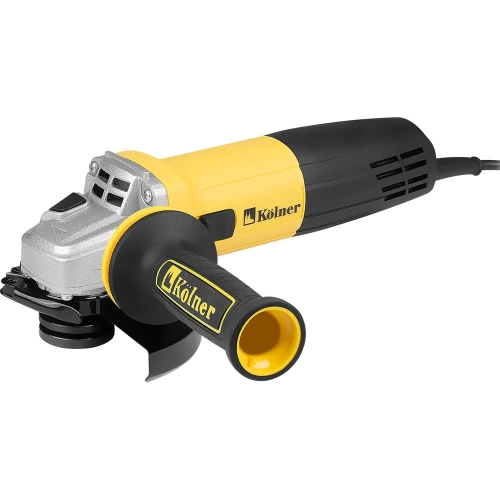 Машина углошлифовальная Kolner (УШМ) 125мм, 850Вт,  KAG 125-850, 11000 об/мин, 22,2мм, М14, защита мотора, бесключевой кожух (бок.рукоятка, ключ) 8030700636 фото 9