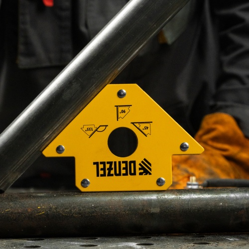 Фиксатор магнитный для сварочных работ, усилие 50 Lb Denzel фото 7