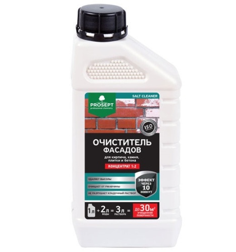 Очиститель фасадов Prosept Salt Cleaner 021-1 концентрат 1:2 1 л