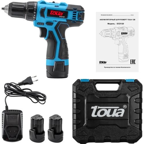 Аккумуляторный шуруповерт TOUA DCD120 фото 6
