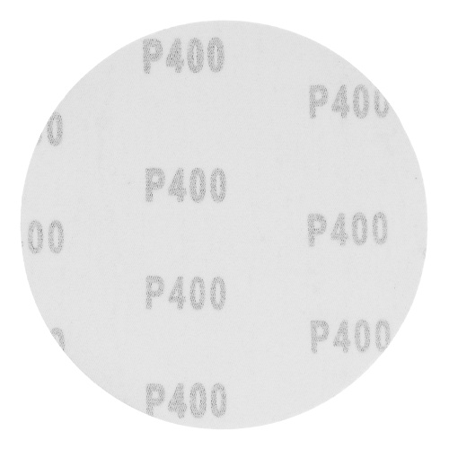 Круг абразивный на ворсовой подложке под "липучку", P 400, 125 мм, 10 шт Matrix фото 2