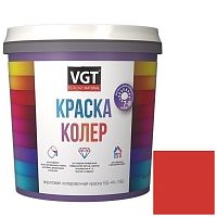 Колер-краска VGT ВД-АК-1180 малиново-красная 1 кг