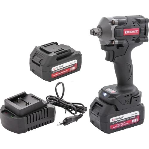 Ударный аккумуляторный бесщеточный гайковерт THORVIK BBIW12620 1/2 DR, 21 В, 620 Нм 053797 фото 7
