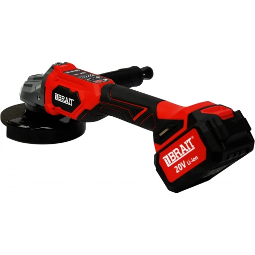 Машина шлифовальная угловая аккумуляторная BRAIT BCAG20/125-4PUBL-1 PRO 21.01.267.101 фото 4 Машина шлифовальная угловая аккумуляторная BRAIT BCAG20/125-4PUBL-1 PRO 21.01.267.101 фото 4