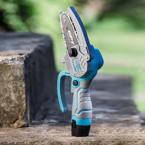 Аккумуляторная цепная мини пила GPT GBC-M1204A-22 фото 11