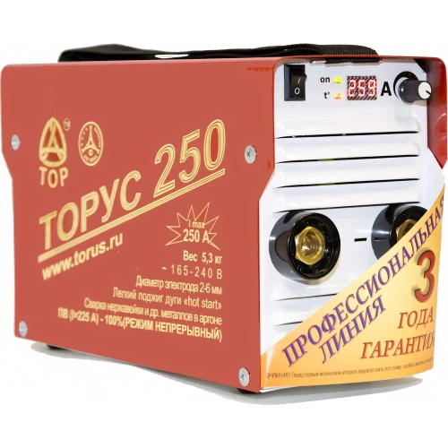 Сварочный аппарат с комплектом проводов Торус 250