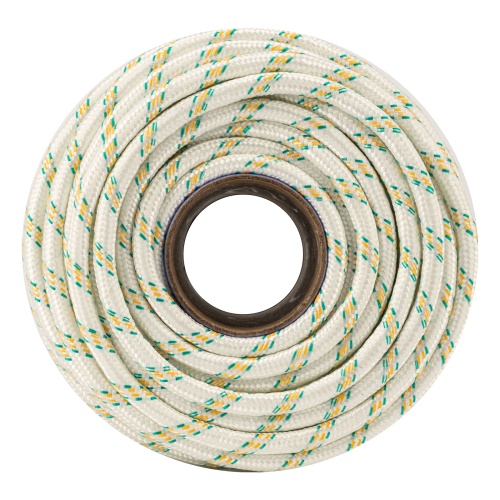 Фал плетеный капроновый с сердечником, 10 мм, L 100 м, 24-прядный, Сибртех фото 3