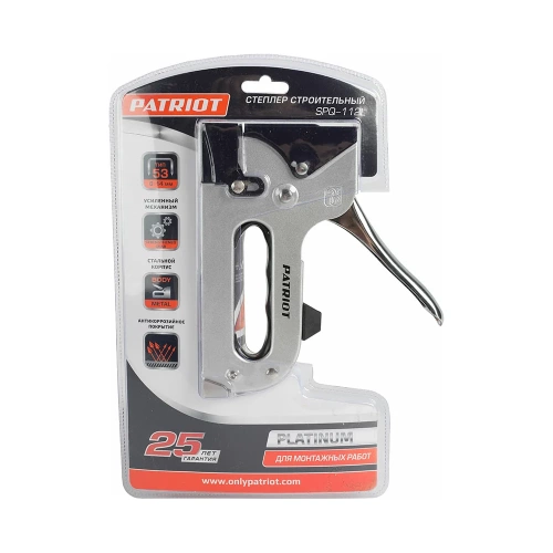 Степлер, скобы тип 53 6-14мм PATRIOT Platinum SPQ-112L 350007503 фото 5